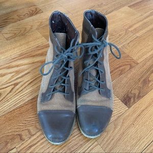 Urban Outfitters Kimchi and Blue Lace Up Booties 6